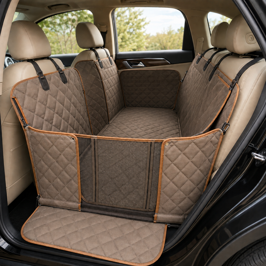 Tailvoripets™ DriftShield Convertible Dog Car Seat Cover