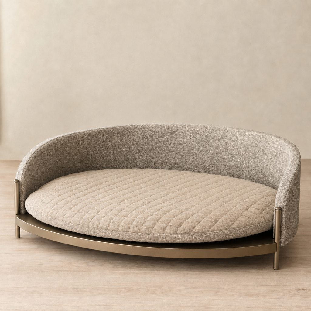 tailvoripets™ HavenArc Elevated Lounge Dog Bed