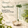 Tailvoripets™ AquaBloom Aquarium Shrimp Feeding Station with Clear Feeding Tube & Flower-Shaped Dish