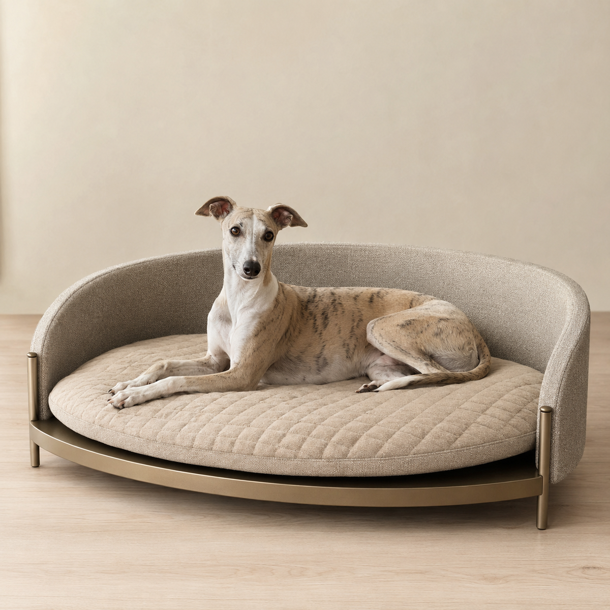 tailvoripets™ HavenArc Elevated Lounge Dog Bed