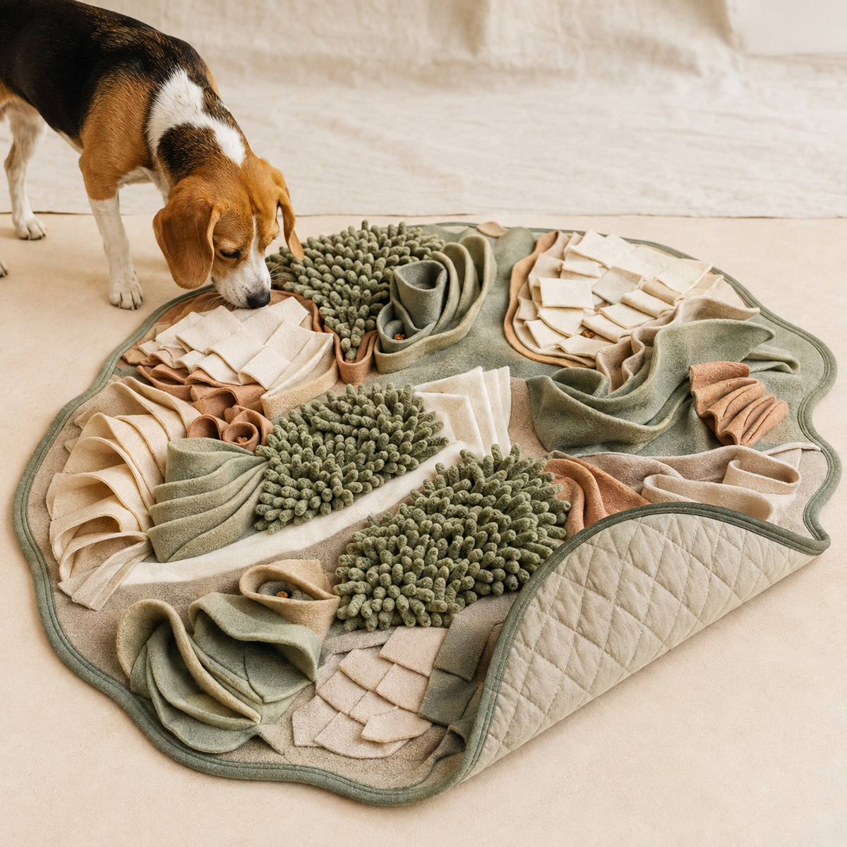 Tailvoripets™ MeadowRoll Interactive Snuffle & Foraging Mat