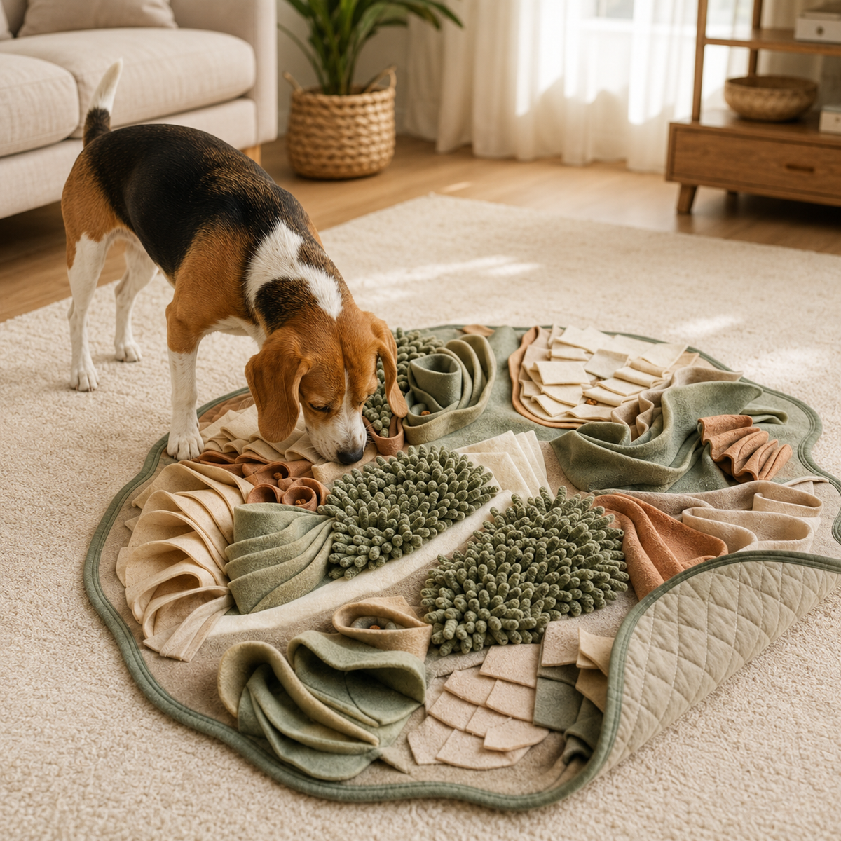 Tailvoripets™ MeadowRoll Interactive Snuffle & Foraging Mat