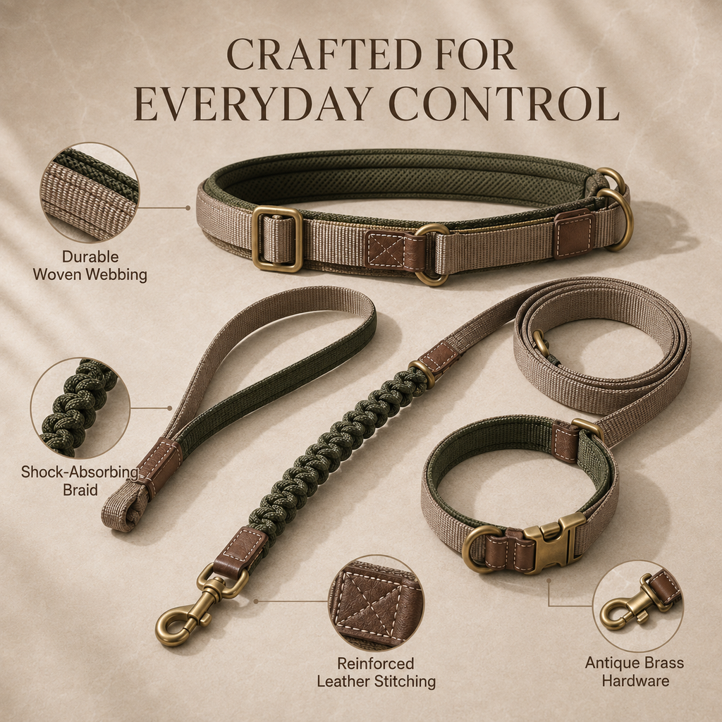 tailvoripets™ TerraLoop Convertible Hands-Free Dog Leash Set