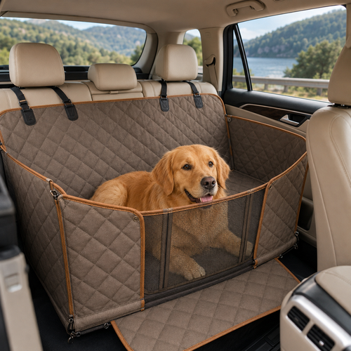 Tailvoripets™ DriftShield Convertible Dog Car Seat Cover