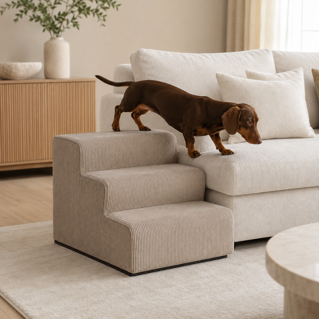 Tailvoripets™ RidgeFold Storage Pet Stairs