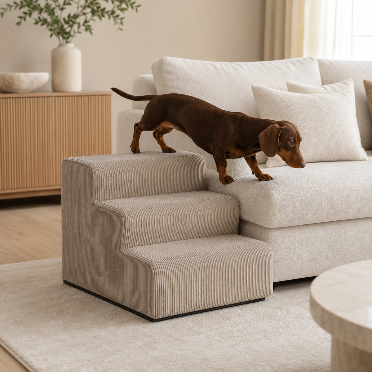 Tailvoripets™ RidgeFold Storage Pet Stairs